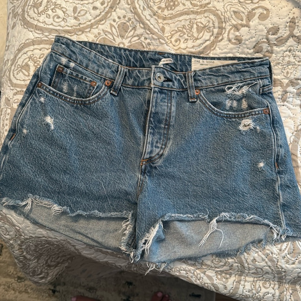 Rag & bone denim jean shorts
